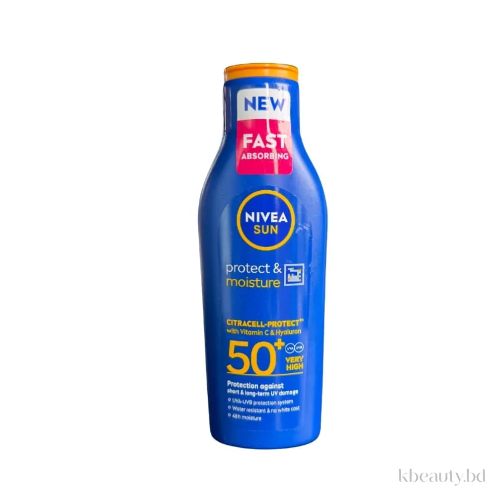 Nivea Sun Protect & Moisture SPF 50+ Sun Lotion 200ml