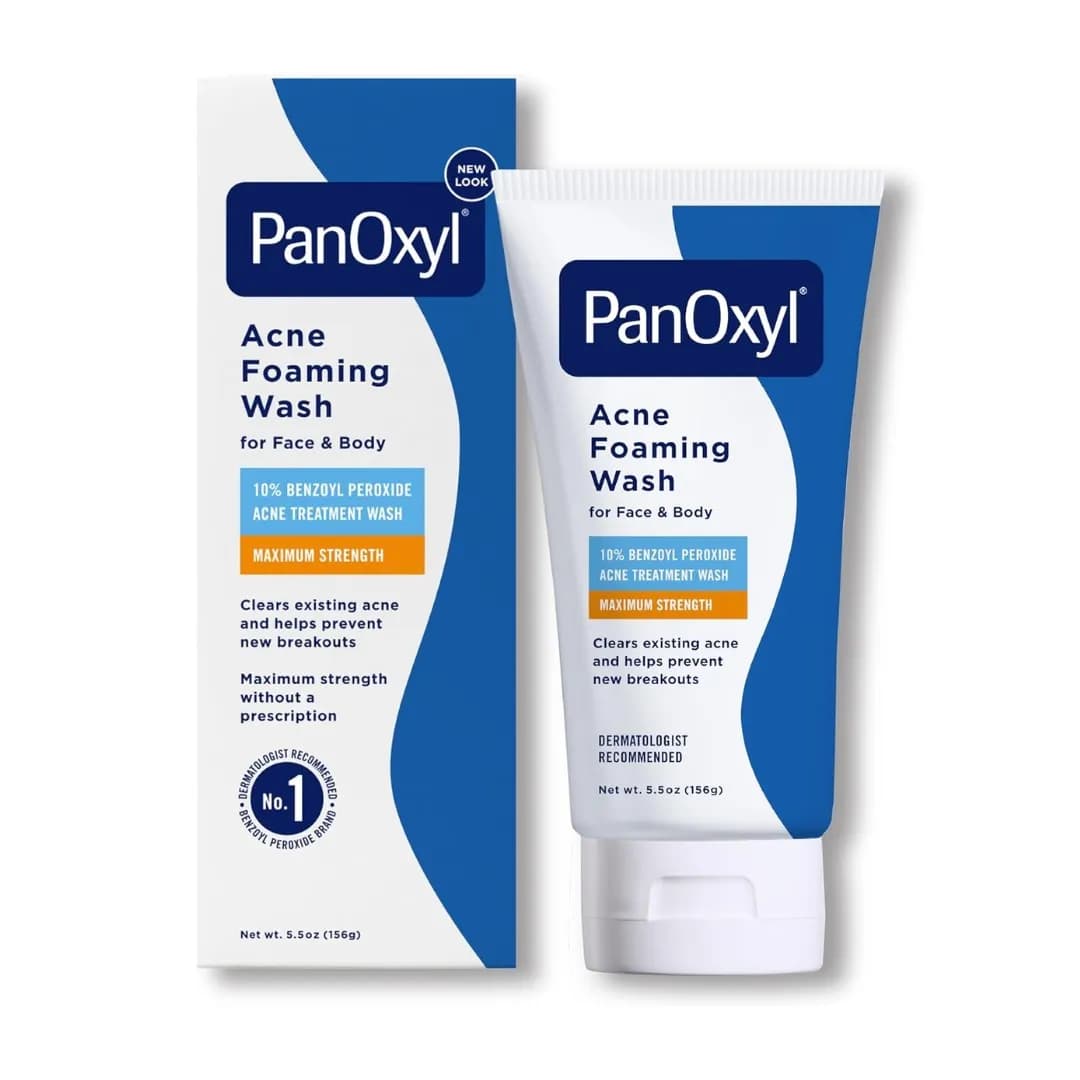 PanOxyl Acne Foaming Wash With Benzoyl Peroxide 10% 156gm