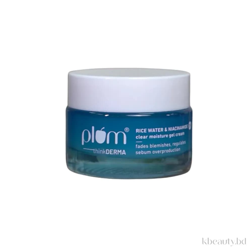 Plum 2% Niacinamide & Rice Water Clear Moisture Gel Cream 50g