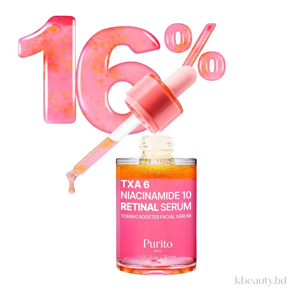 Purito SEOUL TXA 6 Niacinamide 10 Retinal Serum 30ml