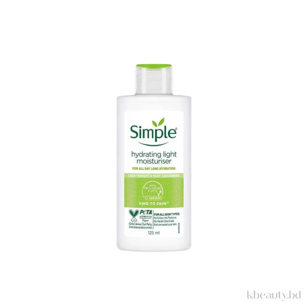 Simple Kind to Skin Hydrating Light Moisturiser 125ml - Light