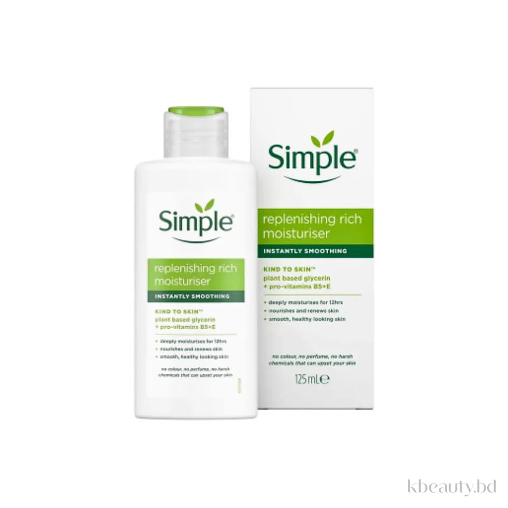 Simple Kind to Skin Replenishing Rich Moisturizer - 125ml