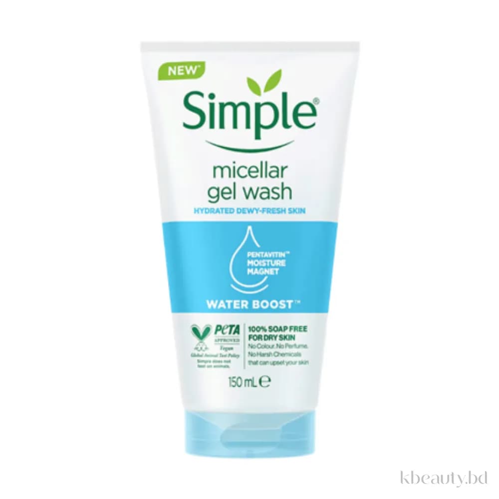 Simple Water Boost Micellar Face Wash 150ml