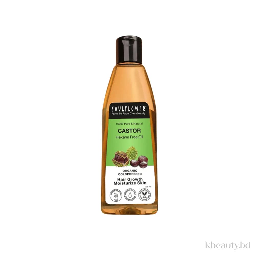 Soulflower Organic Castor Hair Oil
