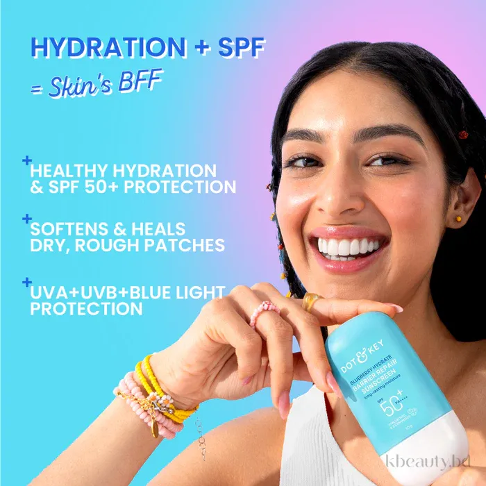 Dot & Key Blueberry Hydrate Barrier Repair Sunscreen