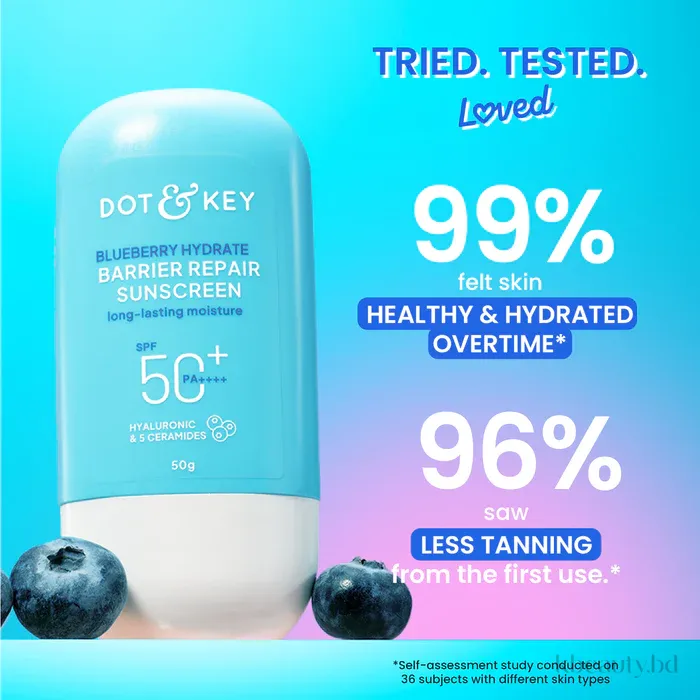 Dot & Key Blueberry Hydrate Barrier Repair Sunscreen